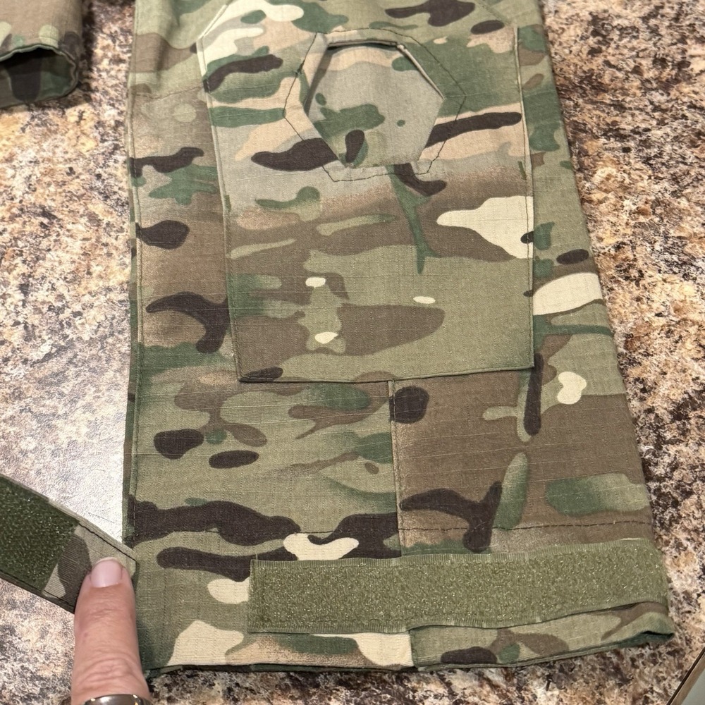 Military Tactical Camouflage Bodysuit Shirt Men's XXL Paintball Hunting Outdoor - Picture 5 of 14